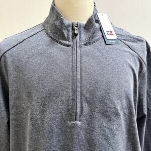 Cutter & Buck Mens 1/4 Zip Pullover XL